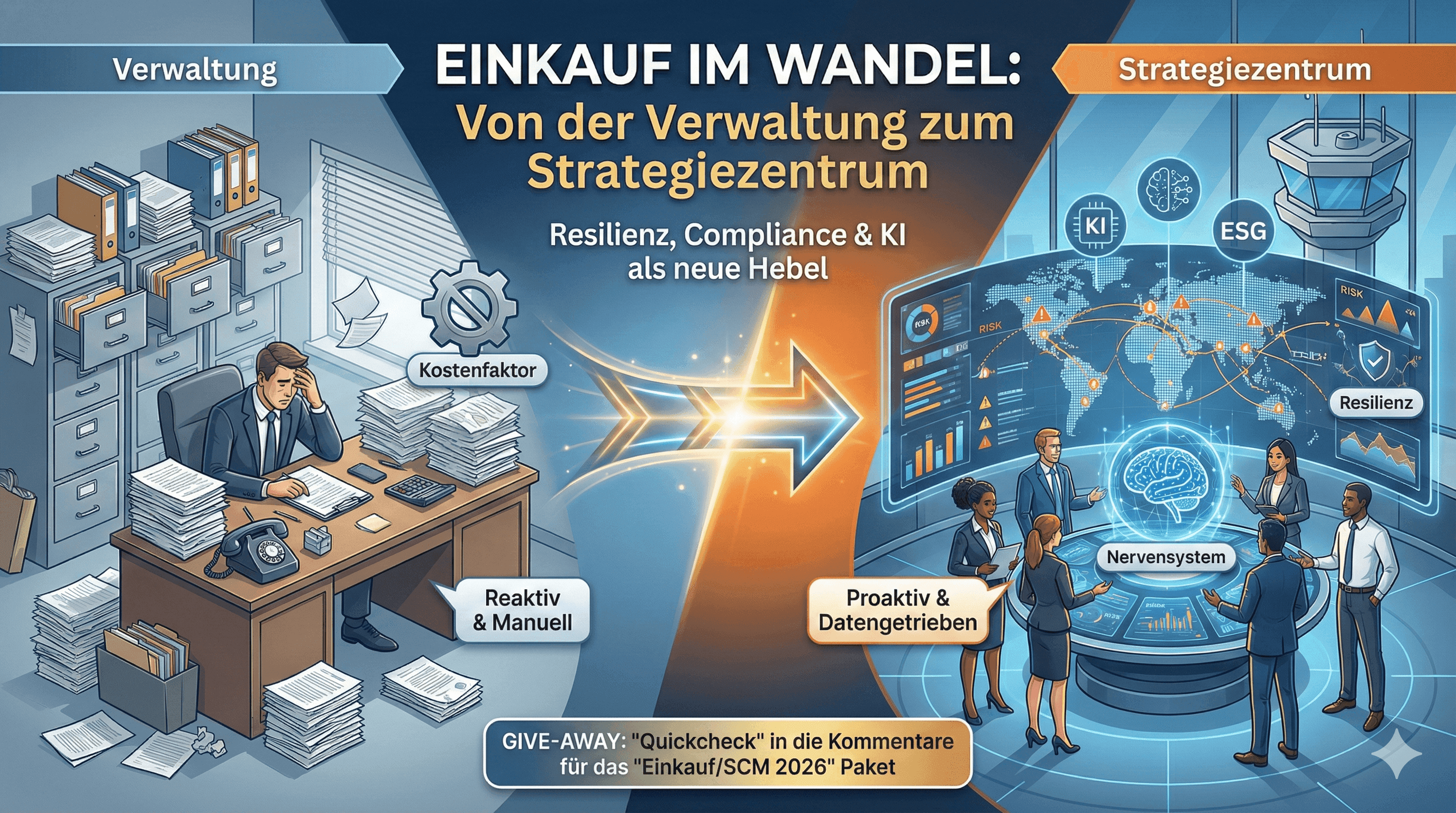 𝗘𝗶𝗻𝗸𝗮𝘂𝗳 𝗶𝗺 𝗪𝗮𝗻𝗱𝗲𝗹: 𝗩𝗼𝗻 𝗱𝗲𝗿 𝗩𝗲𝗿𝘄𝗮𝗹𝘁𝘂𝗻𝗴 𝘇𝘂𝗺 𝗦𝘁𝗿𝗮𝘁𝗲𝗴𝗶𝗲𝘇𝗲𝗻𝘁𝗿𝘂𝗺